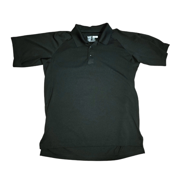 5.11 Tactical Series Performance Black Short Sleeve Tactical Polo Shirt Size M - Picture 3 of 11